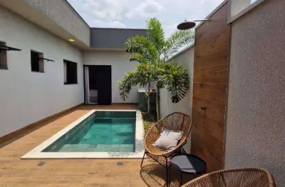 Casa de condomínio para venda em condomínio park gran reserve de 171.00m² com 3 quartos, 3 suites e 4 garagens