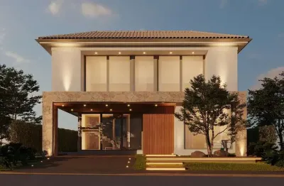 Sobrado para venda em condomínio villa bella florença de 418.00m² com 5 quartos, 5 suites e 4 garagens