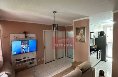 Apartamento para venda em pimentas de 48.00m² com 2 quartos e 1 garagem