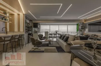 Apartamento para venda em centro de 134.00m² com 3 quartos, 3 suites e 3 garagens