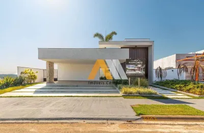 Casa de condomínio para venda em eco residencial fazenda jequitibá de 456.00m² com 4 quartos, 4 suites e 6 garagens