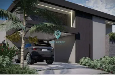 Casa para venda em alphaville nova esplanada de 255.36m² com 4 quartos, 4 suites e 4 garagens