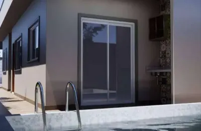 Casa para venda em residencial parque augustus de 76.00m² com 2 quartos e 1 suite