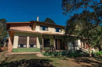 Casa de condomínio para venda em chácara de recreio jardim alvorada de 450.00m² com 6 quartos, 4 suites e 10 garagens