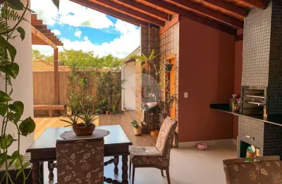 Casa de condomínio para venda em parque fehr de 190.00m² com 3 quartos, 1 suite e 2 garagens