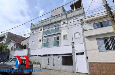 Cobertura para venda em vila américa de 82.00m² com 2 quartos e 2 garagens