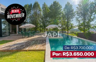 Casa de condomínio para venda em condomínio terra de caxambu de 475.00m² com 4 quartos, 2 suites e 6 garagens