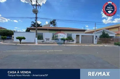 Casa para venda em parque novo mundo de 190.62m² com 4 quartos, 3 suites e 4 garagens