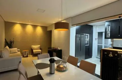 Apartamento para venda em parque monte líbano de 133.00m² com 4 quartos, 2 suites e 3 garagens