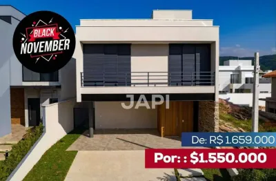 Casa de condomínio para venda em loteamento reserva ermida de 215.00m² com 3 quartos, 3 suites e 4 garagens