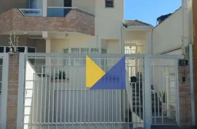 Sobrado para venda em vila tibagi de 220.00m² com 4 quartos, 3 suites e 4 garagens