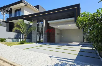 Casa de condomínio para venda em cézar de souza de 350.00m² com 4 quartos, 3 suites e 4 garagens