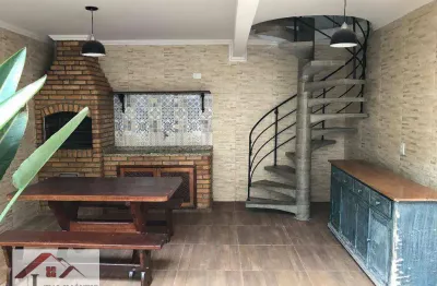 Sobrado para venda em campestre de 250.00m² com 4 quartos e 3 suites