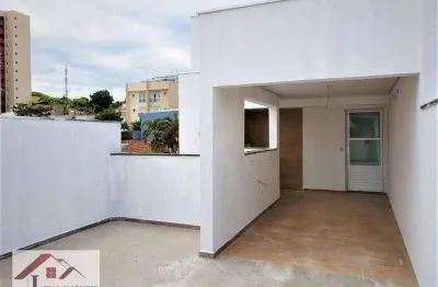 Cobertura para venda em vila floresta de 98.00m² com 2 quartos, 1 suite e 2 garagens