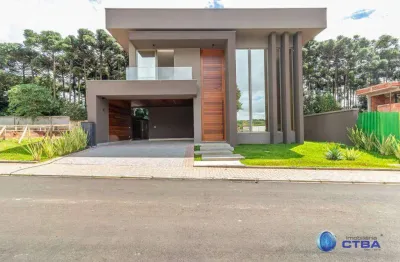 Casa de condomínio para venda em santa felicidade de 361.00m² com 4 quartos, 4 suites e 4 garagens