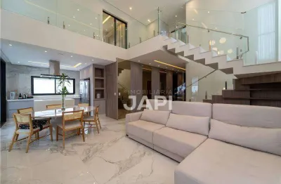 Casa de condomínio para venda em medeiros de 265.00m² com 4 quartos, 3 suites e 4 garagens