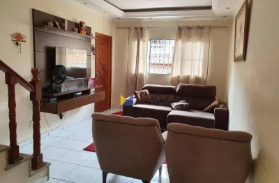 Sobrado para venda em jardim são francisco de 190.00m² com 3 quartos, 1 suite e 5 garagens