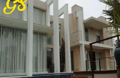 Casa para venda e aluguel em loteamento arboreto dos jequitibás (sousas) de 602.92m² com 6 quartos, 4 suites e 6 garagens