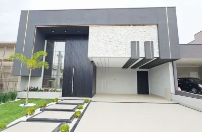 Casa de condomínio para venda em condomínio residencial evidências de 215.00m² com 3 quartos, 3 suites e 4 garagens