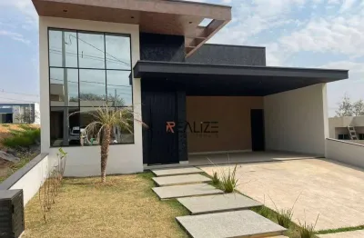 Casa de condomínio para venda em condomínio residencial milano de 186.00m² com 3 quartos, 3 suites e 4 garagens