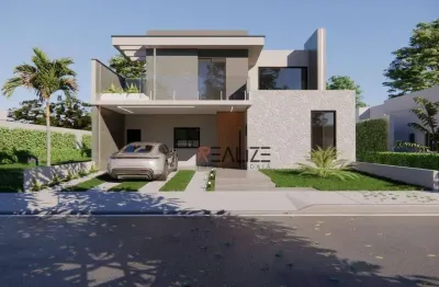 Sobrado para venda em condomínio villa sapezal de 303.00m² com 4 quartos, 3 suites e 4 garagens