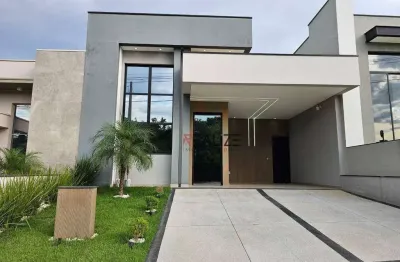 Casa de condomínio para venda em condomínio park gran reserve de 136.00m² com 3 quartos, 1 suite e 3 garagens