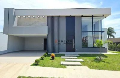 Casa de condomínio para venda em condomínio jardim piemonte de 210.00m² com 3 quartos, 3 suites e 4 garagens