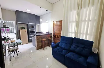 Casa para venda em jardim residencial nova veneza de 46.00m² com 1 quarto e 3 garagens