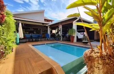 Casa para venda em condomínio flamboyant de 217.00m² com 3 quartos, 1 suite e 2 garagens