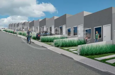 Casa de condomínio para venda em jardim maria lúcia de 49.00m² com 2 quartos e 2 garagens