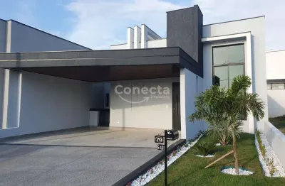 Casa de condomínio para venda em chácaras residenciais santa maria de 181.00m² com 3 quartos, 3 suites e 4 garagens