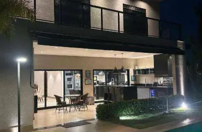 Casa de condomínio para venda em quintas do ingaí de 323.00m² com 4 quartos, 4 suites e 4 garagens