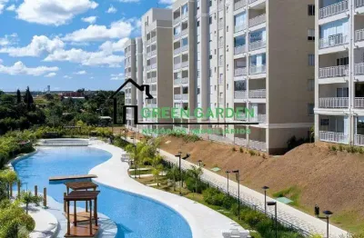 Apartamento para venda em chácaras saudáveis e encantadoras de 68.00m² com 2 quartos, 1 suite e 1 garagem