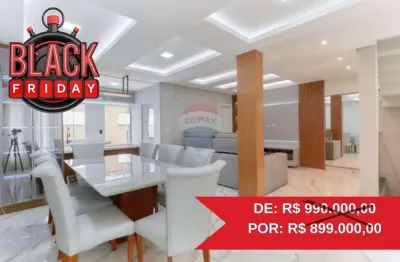 Sobrado para venda em pinheirinho de 240.00m² com 3 quartos, 1 suite e 4 garagens