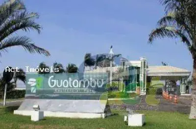 Terreno para venda em condomínio residencial guatambu park de 1000.00m²