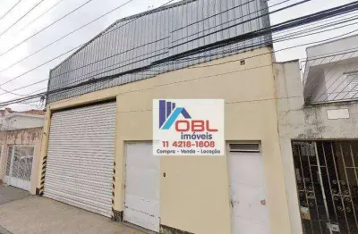 Galpão / depósito / armazém para venda em tatuapé de 324.00m² com 4 garagens