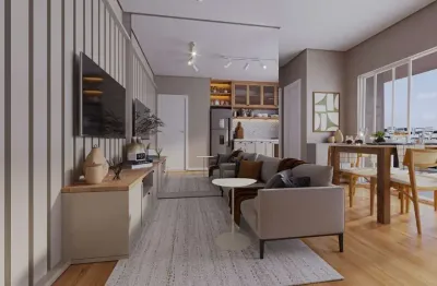 Apartamento para venda em elev residence de 46.00m² com 2 quartos e 1 garagem