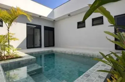 Casa de condomínio para venda em condomínio laguna residencial de 194.00m² com 3 quartos, 3 suites e 4 garagens