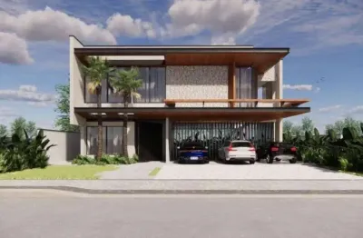 Casa de condomínio para venda em condomínio villa dos pinheiros de 390.00m² com 4 quartos, 4 suites e 6 garagens