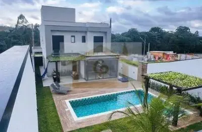 Casa para venda em vargem grande paulista de 241.00m² com 4 quartos, 4 suites e 4 garagens