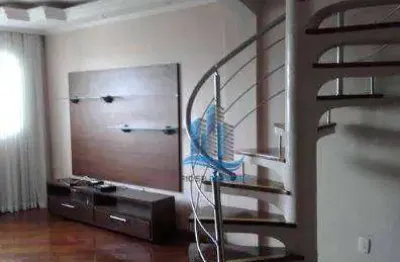 Cobertura para venda em fundação de 178.00m² com 3 quartos, 1 suite e 2 garagens