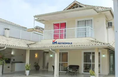 Casa de condomínio para venda em recreio dos bandeirantes de 238.00m² com 3 quartos, 3 suites e 4 garagens