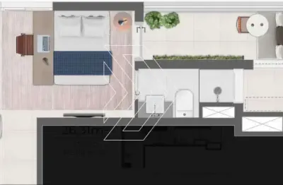 Apartamento para venda em consolação de 21.00m² com 1 quarto