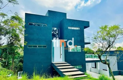 Casa de condomínio para venda em granja viana – parque das artes de 293.00m² com 3 quartos, 1 suite e 4 garagens