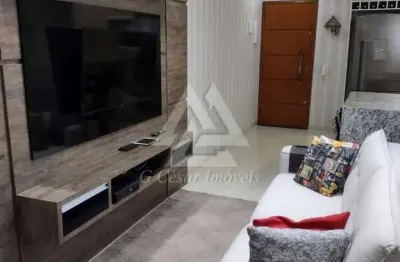 Cobertura para venda em vila camilópolis de 111.00m² com 2 quartos, 1 suite e 2 garagens