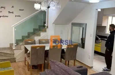 Sobrado para venda em vila brasileira de 64.00m² com 2 quartos e 2 garagens