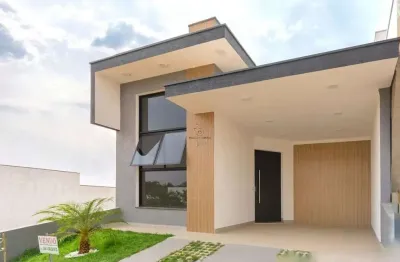 Casa de condomínio para venda em jardim residencial villagio ipanema i de 107.00m² com 3 quartos, 2 suites e 1 garagem