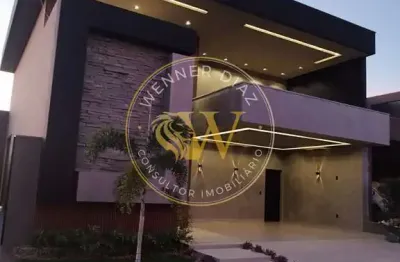 Casa de condomínio para venda em parque residencial damha de 225.00m² com 3 quartos, 3 suites e 2 garagens