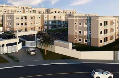 Apartamento para venda em cristo rei de 49.00m² com 2 quartos e 1 garagem