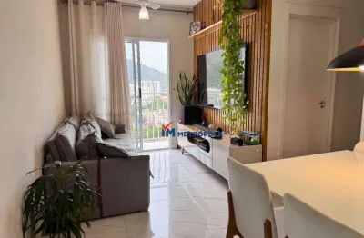 Apartamento para venda em camorim de 52.00m² com 2 quartos, 1 suite e 1 garagem